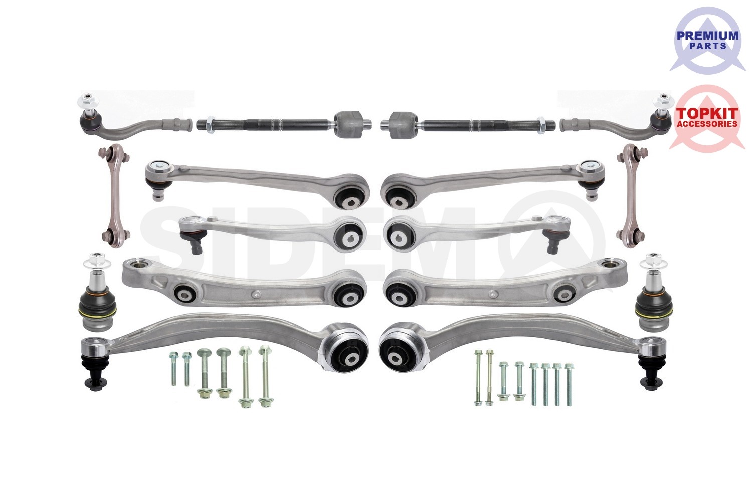 RAY KONTROL KOLU + STABİLİZÖR BAĞLANTI ÇUBUĞU + ROT SETİ - AUDI