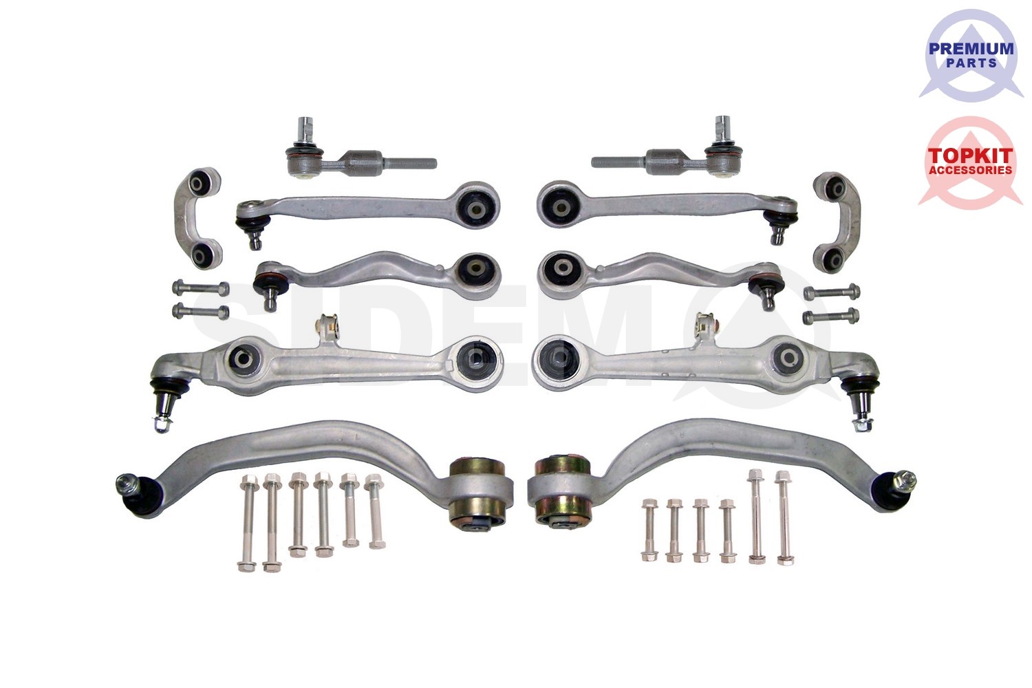 RAY KONTROL KOLU + STABİLİZÖR BAĞLANTI ÇUBUĞU + ROT BAŞI SETİ - AUDI,VOLKSWAGEN