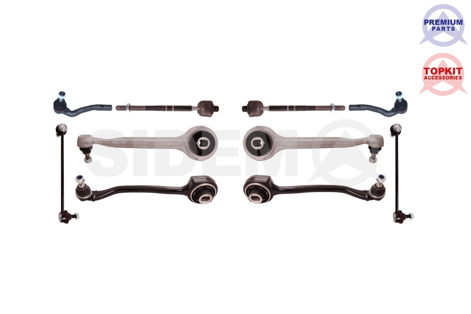 RAY KONTROL KOLU + STABİLİZÖR BAĞLANTI ÇUBUĞU + ROT SETİ - MERCEDES